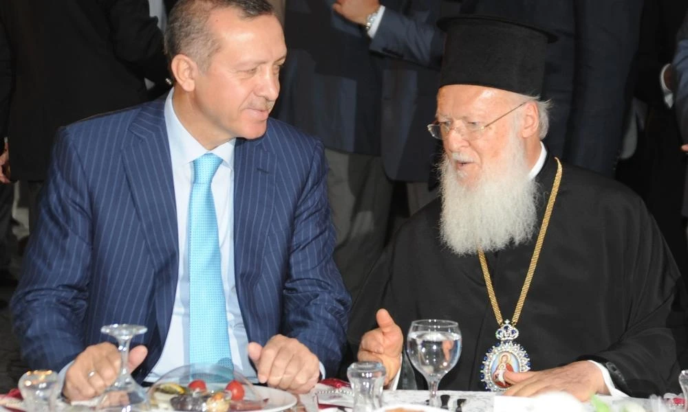 Αναβαθμίζεται το δείπνο Ερντογάν-Μητσοτάκη: Kαλεσμένος και ο Πατριάρχης Βαρθολομαίος